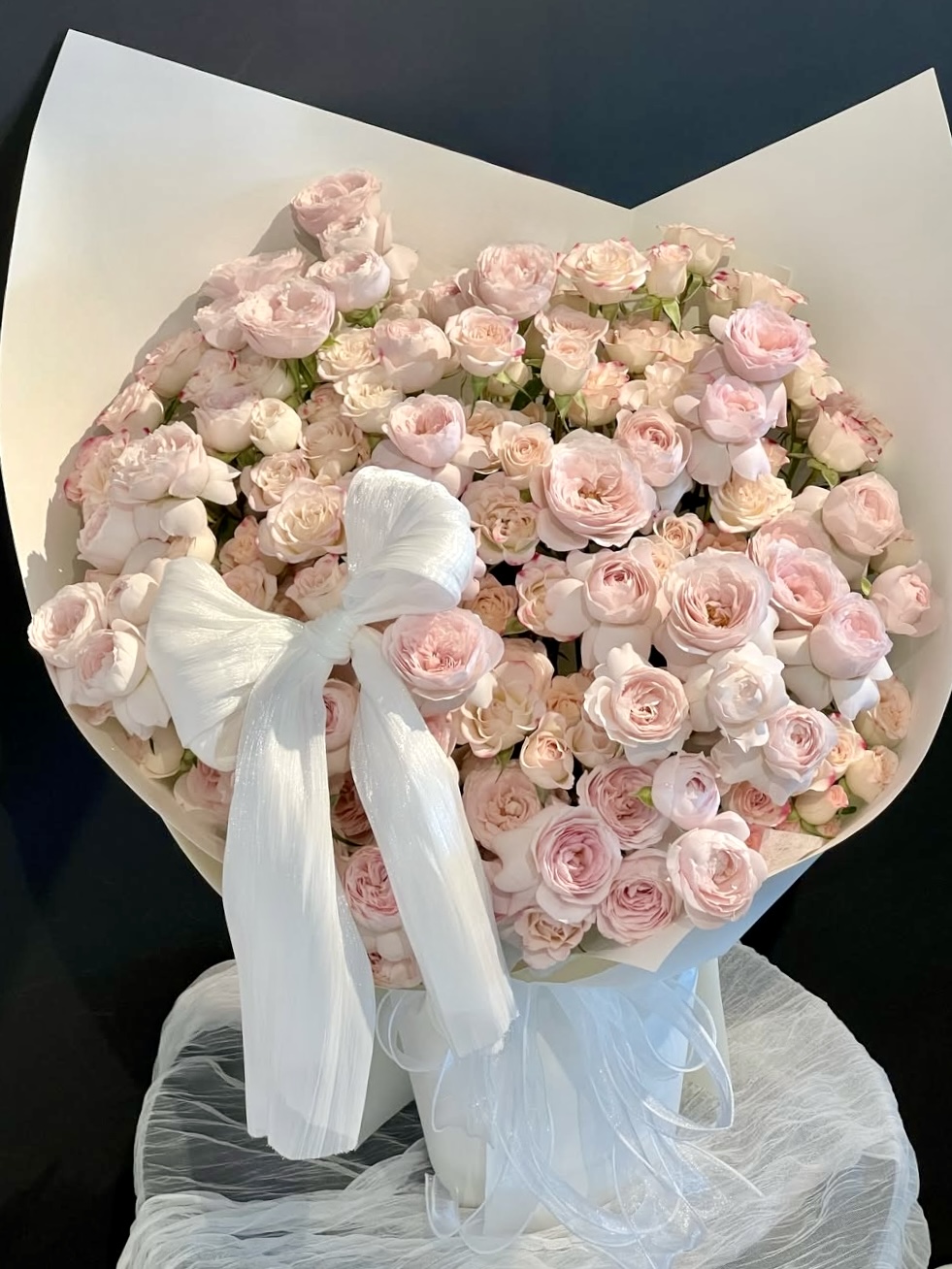 Букет из 29 розовых роз